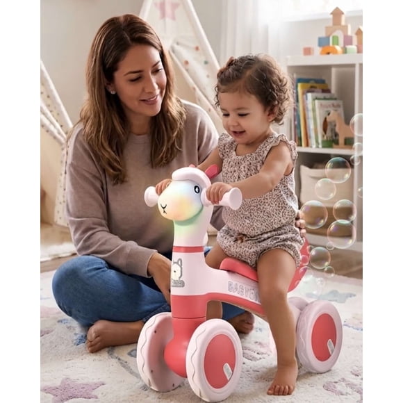 Correpasillo musical Infantil tipo Triciclo de Aprendizaje Diversión burbujas