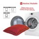 thumbnail image 5 of Cama rectangular para perros Majestic Pet, tamaño grande, lavable, roja, 5 of 5