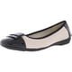 thumbnail image 1 of Zapatos planos Anne Klein UNA para mujer crema/negro talla 9.5US, 1 of 3