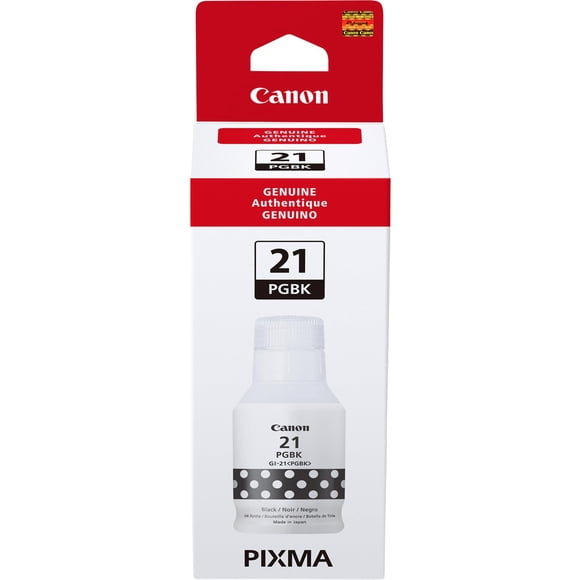 Botella de tinta Canon GI-21 Pigment Black G3260 G2260 G1220