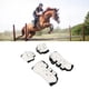 thumbnail image 4 of M Buder Botas de Tendón Delantero para Caballo, Protectores de Patas Ajustables y Transpirables con Frente Abierto para Salto y Equitación, Color Blanco, Talla M, 4 of 9