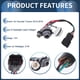 thumbnail image 4 of REGALWOVEN No.92480D3010 Montaje del Arnés de Cableado del Faro para Hyundai Tucson 2016-2018 Arnés de Cableado de Lámpara Trasera 1Pcs, 4 of 7