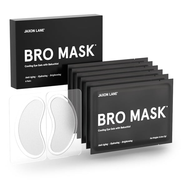 Almohadillas de gel para ojos JAXON LANE BRO MASK para ojeras, 12 pares