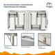 thumbnail image 4 of Mesa de camping plegable con 4 pisos outdoor Miglu, 4 of 11
