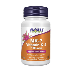 Mk-7 Vitamina K2 100 Mcg, 60 Veg Caps, Now Foods, Usa