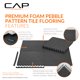 thumbnail image 3 of Colchoneta de entrenamiento tipo puzzle CAP Barbell 61x61 cm espuma EVA - Pack de 4, 3 of 8
