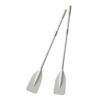 Magideal - 2X Remo De Bote De Rafting Para Kayak Extraíble, Accesorios De Canotaje Ajustables De Tabla De Remo De Liberación Rápida Portátiles Para Tabla