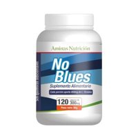 Aminas Nutrición - No Blues - Calmante Natural Del Sistema Nervioso - 120 Cáp De 300Mg