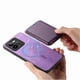 thumbnail image 2 of Funda de Cuero Magnética con Tarjetero para Realme GT 7 Pro Cubierta Delgada Morado, 2 of 5