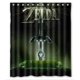 thumbnail image 1 of Cortina de ducha de The Legend of Zelda Skyward Living, juego de cortina de baño con ganchos, tamaño 66 x 72 pulgadas, 1 of 3
