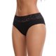 thumbnail image 4 of INSPIRE CHIC Bragas de Mujer Regreso a Clases Ropa Interior de Encaje de Cintura Media Suave y Transpirable S Negro, 4 of 4