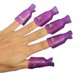 thumbnail image 1 of HIGHROCK 10 cápsulas reutilizables para retirar esmalte (morado), 1 of 5