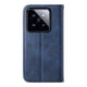 thumbnail image 4 of Funda Flip FOXDOCK para Xiaomi 14 Pro , Estilo Billetera con Diseño Rombo, Correa de Mano y Soporte, Uso Diario, 4 of 6