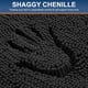 thumbnail image 3 of Alfombra de baño Smiry Luxury Chenille, 76 x 51 cm, color negro, 3 of 7