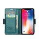thumbnail image 5 of CaseMe tipo cartera iPhone X/XS con cierre magnético, RFID, tarjetero, soporte, carga inalámbrica, 5 of 5