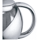 thumbnail image 2 of Tetera de acero inoxidable y vidrio, 750 ml con infusor, 2 of 3