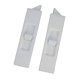 thumbnail image 1 of Juego de pestillos basculantes WRS blanco de 2,6" con nariz de 1/4" y encaje de 3/16", 1 of 3