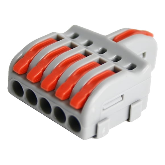 Conector Cableado Rápido Tipo Wago Entrada Salida Múltiples gris Talla Única
