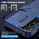 thumbnail image 4 of Funda Resistente para Samsung Galaxy A34 5G con Tapa Deslizante y Protección Militar Azul, 4 of 6