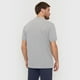 thumbnail image 2 of Polera Hombre Lisa Piqué Gris Corona, 2 of 5