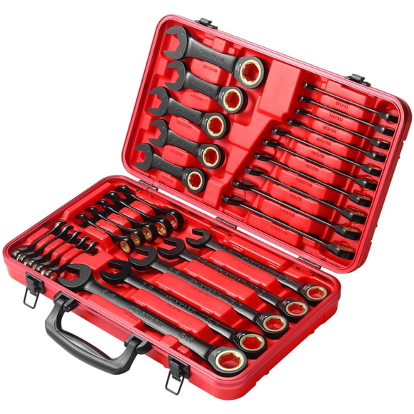 Juego de llaves de trinquete STARWORK TRUE MECHANIC™, 30 piezas