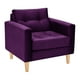 thumbnail image 2 of Sofa Retro 1c Felpa 05 Morado, 2 of 6