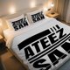 thumbnail image 1 of ATEEZ SAN Design Duvet Cover Set Qixi Festival bedding with a Comforter Cover And Two Pillowcases, 1 of 1