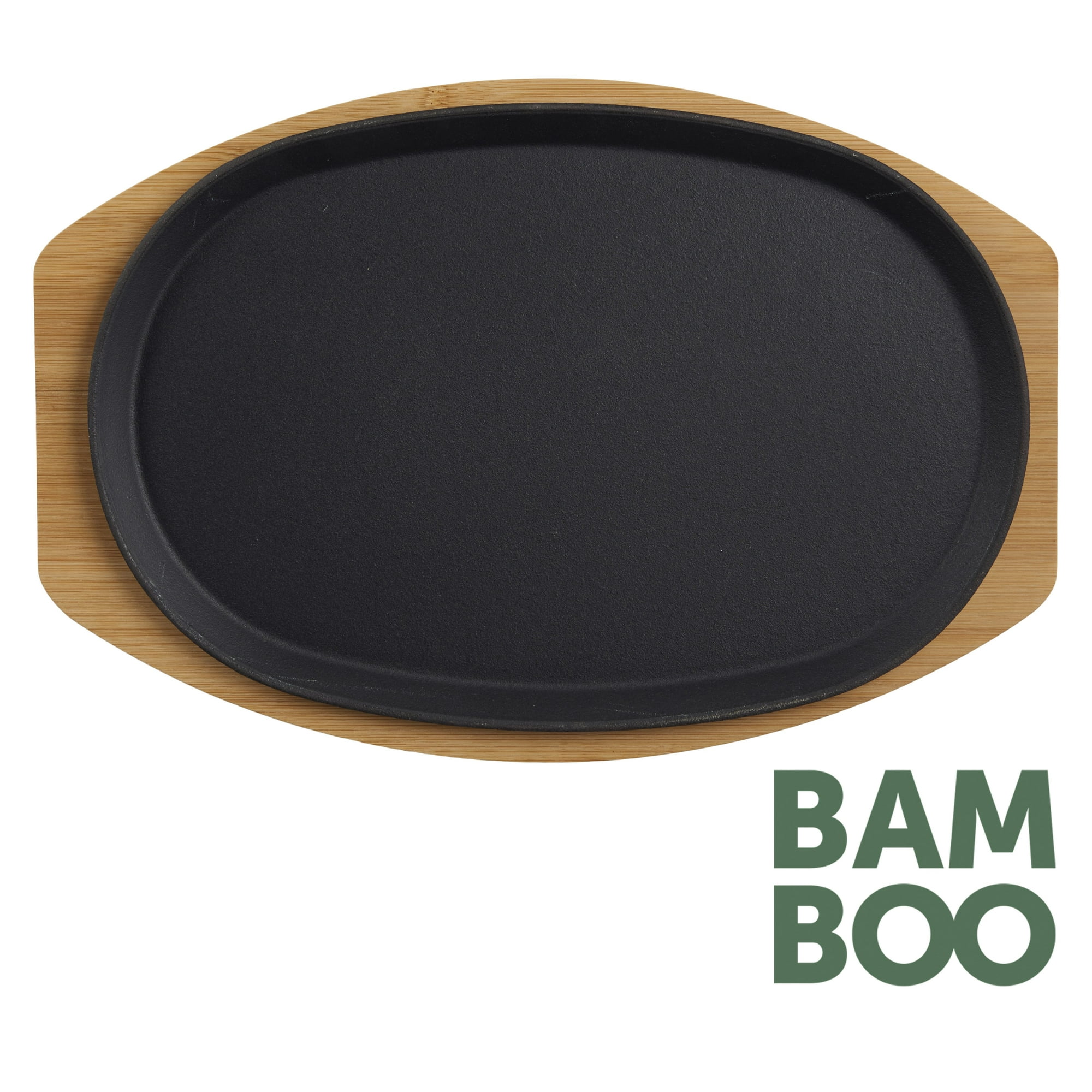 Urban Products - Fuente Hierro Fundido Con Bandeja Bambú 20x30 Cm