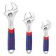 thumbnail image 1 of Juego de llaves ajustables WORKPRO CR-V con empuñaduras antideslizantes de goma, 1 of 9