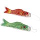thumbnail image 5 of 2 Uds Manga De Viento Japonesa Carpa Bandera Koi Nobori Pez Vela Rojo 55cm Verde 55cm, 5 of 5