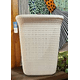 thumbnail image 3 of Canasto ropa rectangular Khipu plástico color blanco, 3 of 3