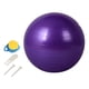 thumbnail image 4 of Pelota De Ejercicio Para Pilates, Entrenamiento Para Mujeres Y Hombres, Incluye Inflador Y Soporte Para La Espalda, Color Violeta, 65 Cm, 4 of 5