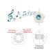 thumbnail image 2 of Movil Para Cuna Giratorio Bebe Con Música Juguete Cochecito, 2 of 5