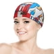 thumbnail image 5 of Los niños de la libertad Gorro de Natación de Licra, Gorro de Baño de Tela Cómoda, Gorro Elástico Antideslizante para Hombres, Mujeres y Niños, 5 of 6