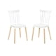 thumbnail image 1 of SET 2 SILLAS DE COMEDOR WEM BLANCO, 1 of 3