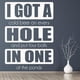 thumbnail image 2 of Decomural Hole In One Fun Golf WS-43065, 2 of 2
