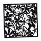 thumbnail image 1 of 4x Flor De Mariposa Pantalla Colgante Separador De Ambientes Decoración De Pared Divisoria Negro, 1 of 4