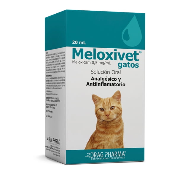 MELOXIVET GATO 0.5 MG/ML SOL ORAL X 20 ML