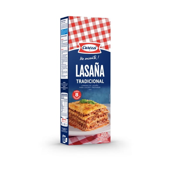 Lasaña Tradicional Caja, 400 g