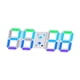 thumbnail image 3 of Reloj Digital LED 3D Blanco, 3 of 3