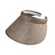 thumbnail image 1 of Sombrero de sol de la heart con ala ancha, color arena y visera enrollable, 1 of 6