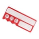 thumbnail image 2 of Herramienta De Punta De Cue De La Piscina Accesorios De Billar Accesorios Herramienta De Reparación Cabeza De Plástico Rojo, 2 of 5