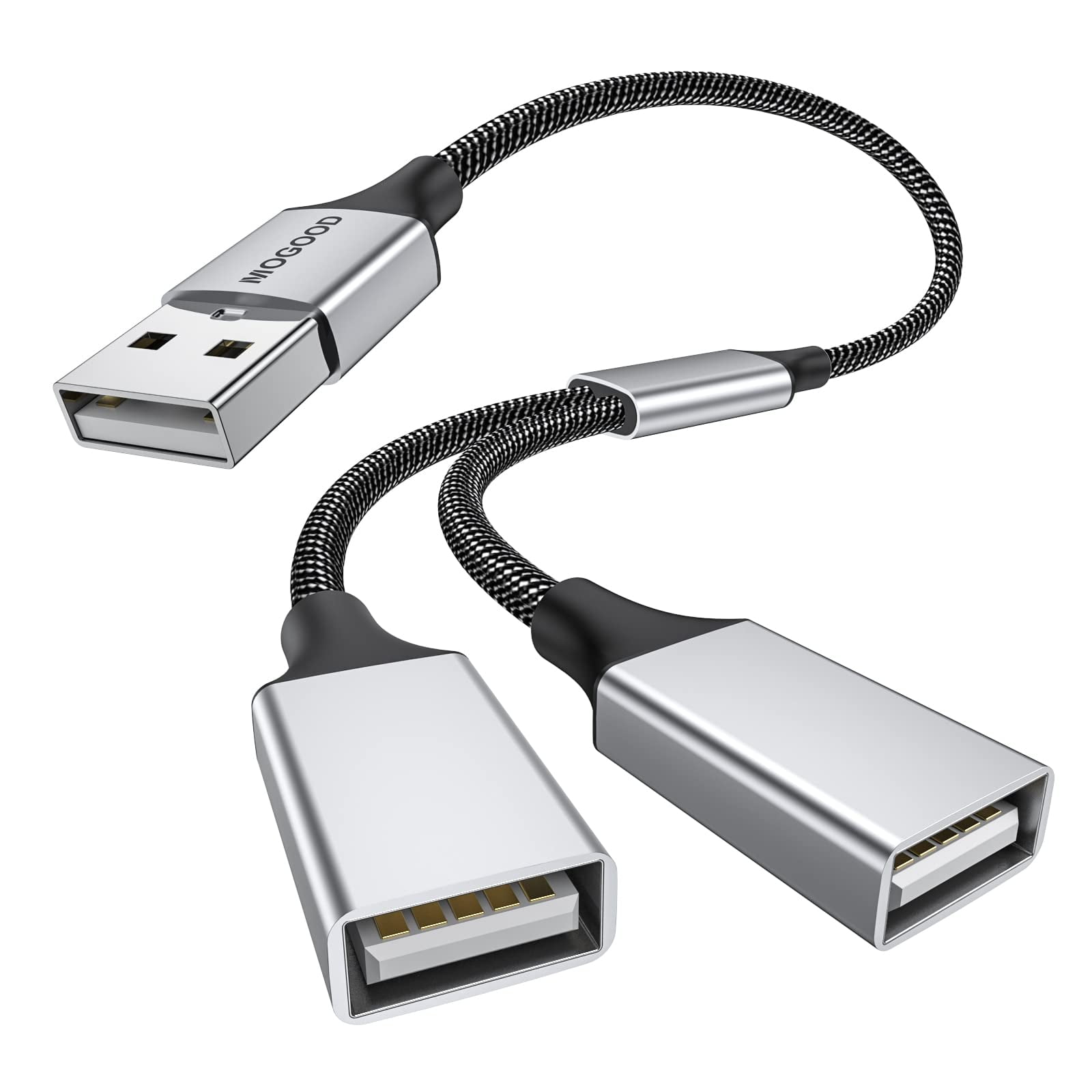 Cable Divisor Usb Mogood Usb Y Splitter Adapter 2.0