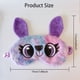thumbnail image 3 of Antifaz de Peluche KANOA 18x10 cm Conejito de Ojos Grandes, 3 of 7