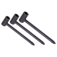 Magideal - 3 Piezas De Ajuste De La Llave Del Cuello De La Guitarra Piezas De Reparación De Metal 7Mm 8Mm 6,35Mm Varilla De Guitarra Duradera Llave Hexagonal Par