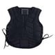 thumbnail image 5 of Chaleco de equitación, Guardias deportivos Chaleco con cremallera Accesorios transpirables Chaleco de entrenamiento Chaleco ecuestre para hombres para , negro, Niño L, 5 of 5