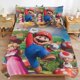 thumbnail image 1 of Super Mario Duvet Cover Set 3 Piece Bedding Set Double Sided Printing Decorative Comforter Cover Set, 1 of 5