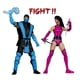 thumbnail image 1 of Figura de acción McFarlane Toys Mortal Kombat Sub Zero VS Mileena, 1 of 9