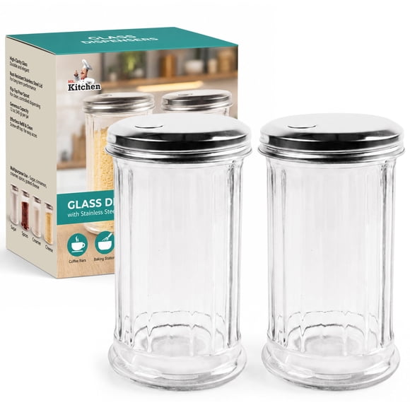 Dispensador de azúcar Mr. Kitchen 360 ml, paquete de 2