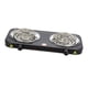 thumbnail image 1 of Quemador De Bobina Eléctrico Portátil Con Luces Indicadoras, Práctico Quemador, Estufa Doble, 2000W, Negro, 1 of 5
